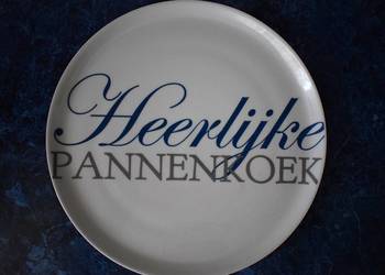 Duży talerz ceramiczny do pizzy , naleśników itp . masywny , średnica 31 cm