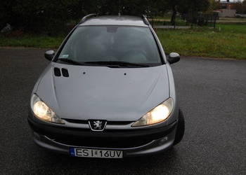 Peugeot 206 SW kombi 1,4 benzyna, lakier EZA