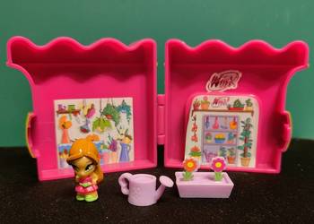 Składana kwiaciarnia Winx Club Flora Mini domek Witty Toys Retro