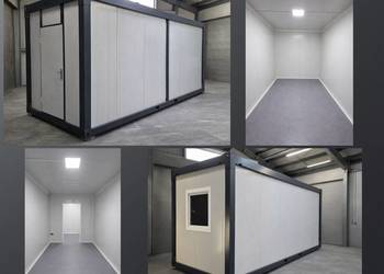 Kontener modułowy 6×2,4m całoroczny / domek / biuro / budowa /  OD RĘKI