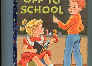 A Giant Little Golden Book Off to School