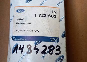 1723603 Pasek wieloklinowy Transit 2.2 TDCi z klimatyzacją