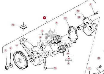 Massey Ferguson 3690 Pompa Olejowa CZĘŚCI 3637653M91 Jastrzębniki