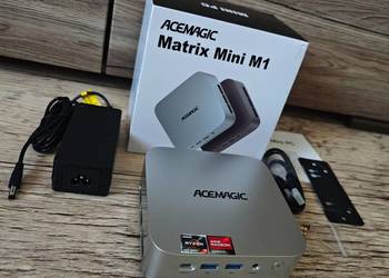 NOWY Komp Mini PC Acemagic Ryzen 7 6800H 32GB DDR5 512GB NVMe Win11Pro
