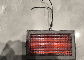 Światło Przeciwmgielne Przeciwmgłowe CZERWONE Tylne Regulowane