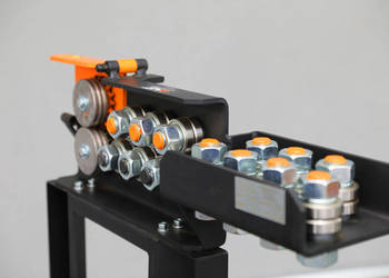 Prościarka do drutu odgromowego - 14 rolkowa. OLMET PR6/8-14