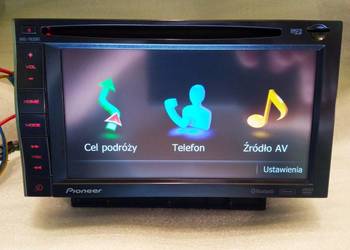STACJA MULTIMEDIALNA PIONEER AVIC F920BT BLUETOOTH DVD MP3
