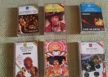 Jimi Hendrix Kasety Magnetofonowe MG Records Kolekcja Retro