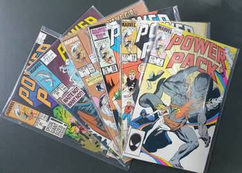 Power Pack - 6 komiksów Marvel USA - 1984-1989