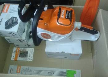 Nowa pilarka akumulatorowa STIHL MSA 200 C mega zestaw pila 5 x aku AP