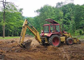 Mtz 82 koparko ładowarka Borex