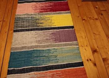 Chodnik ręcznie tkany na krośnie