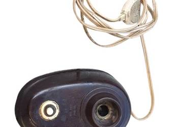 Stara czechosłowacka lampka nocna kinkiet z lat 60 bakelit sygnowane unikat