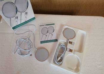 Oandys 2-pakowa bezprzewodowa ładowarka magnetyczna do iPhone'a