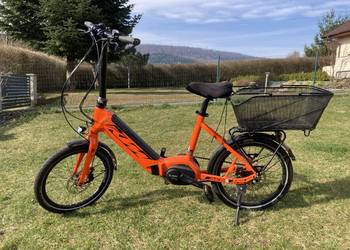 rower elektryczny składak KTM
