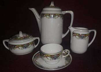 Serwis do mocci. KPM. Sygnatury 1904- 45 r.