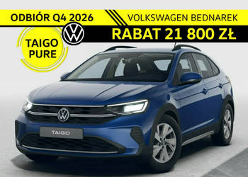 Volkswagen Taigo Nowa wersja Pure! 1.0 TSI 116 KM DSG