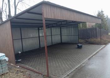 Otwarta Wiata  / Zadaszenie  / Wiata Garażowa / RAL  – GRZYWSTAL