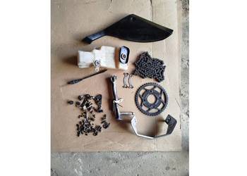 Yamaha TZR 50 03r Części Plastik Owiewka Zbiornik oleju Stopka Napęd Uchwyt