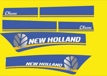 Naklejki New Holland cx 6090 mocne zamiennik