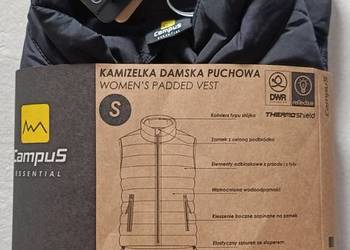 CAMPUS Essential, bezrękawnik / kamizelka damska puchowa, rozmiar S
