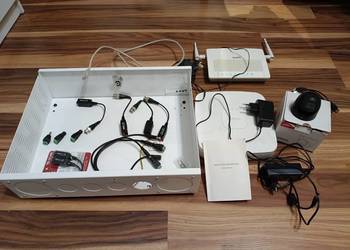 Zestaw monitoringu Dahua – DVR XVR5104C-S2 + dysk SkyHawk 1TB + kamera + ak