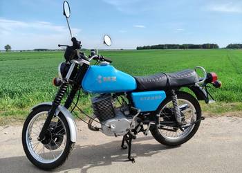 Motocykl MZ ETZ 250 1988 niebieska z dokumentami