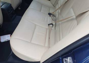 KANAPA TYLNA TYŁ BMW E61 LIFT JASNA SKÓRA