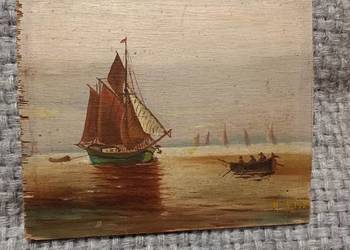 Obrazek na desce z 192? roku