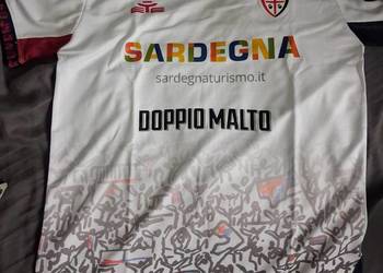 Oryginalna koszulka wyjazdowa Cagliari Calcio 2025/2026 – EYE Sport – Rozmi