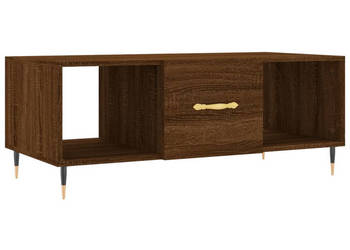 Stolik kawowy brązowy dąb 102x50x40 cm WM-829283