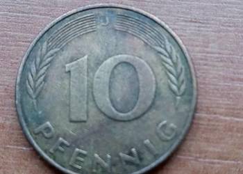 Moneta 10 pfennig 81rok