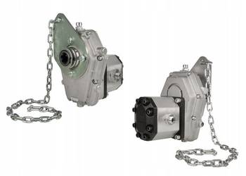 Multiplikator 1:3.8 + poma hydrauliczna 67l/min + kołnierz zabezpieczający