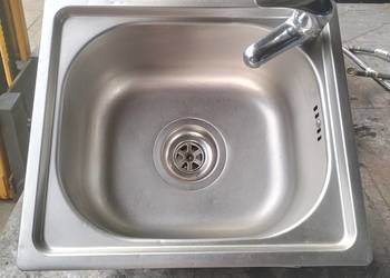 Umywalka gastronomiczna stalowa 38x33x20