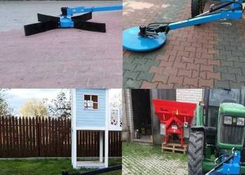 Wygarniacz -Wykaszarka 2 w 1, wymiatacz-podkaszarka - OKAZJA