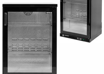 Witryna Chłodnicza Do Butelek 1-Drzwiowa Czarna Yato Yg-05350