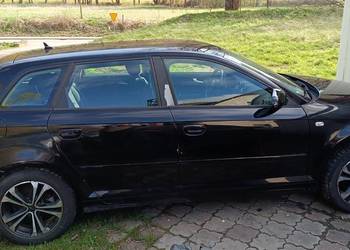 Audi A3 1.9 TDI 2008r. Sportback Klima Alu Zarejestrowany Ubezpieczony