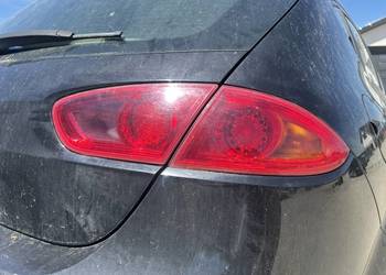 lampa tylna lampy prawa lewa w klape Seat Leon II Lift zderzak klapa maska