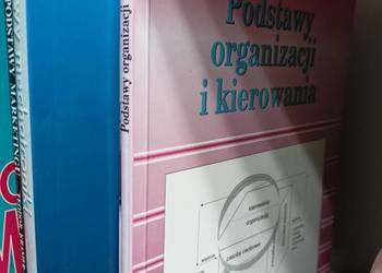 Podstawy organizacji i kierowania podręczniki szkolne książk