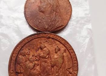 Prusy 300 lat Brandenburgii 1839+ Wiktoria medale