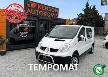 Renault Trafic Brygadówka, 6-Osobowy, Klimatyzacja, Tempomat, HAK, El. Szy…