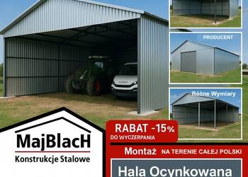 A14- 15% - Magazyn na Maszyny  / Hala / Garaż / OCYNK /Wiata – Maj-Blach