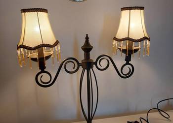 Duża lampa stołowa Retro