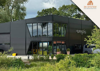 Hala 360 m2 stalowa magazyn warsztat płyta konstrukcja SK SYSTEM
