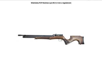 OFERTAmarzec: Wiatrówka PCP Reximex Lyra RG 5.5 mm z regulatorem + TŁUMIK