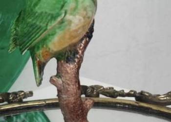 JULIANA COLECTION ŚWIAT NATURY FIGURKA ZIMORODKA ΝΑ GAŁĘZI