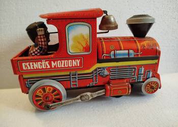 Stara zabawka lokomotywa