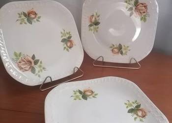 Talerze Deserowe Trzy Kwiaty Wawel