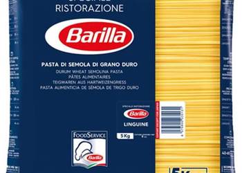 Barilla Linguine numer 13 płaskie spaghetti z pszenicy durum 5000g