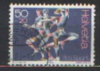 Zn. Szwajcaria Mi 1313, 8, 32 kas 1986